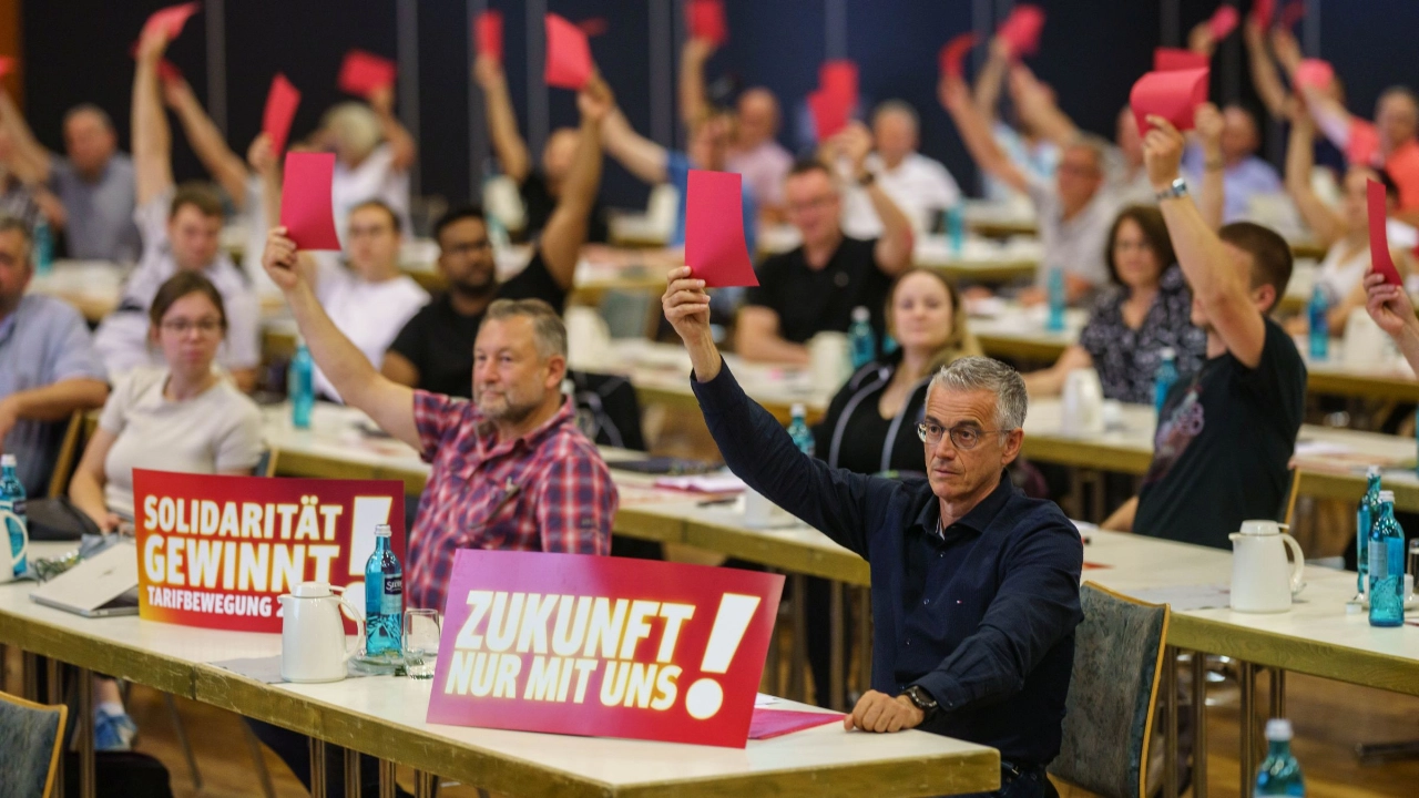 Am 30.06.2022 beschließt die Metall-Tarifkommission in Friedberg die Forderung.