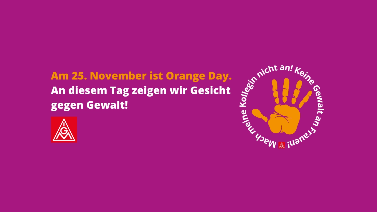 25.11. Tag gegen Gewalt gegen Frauen / Orange Day