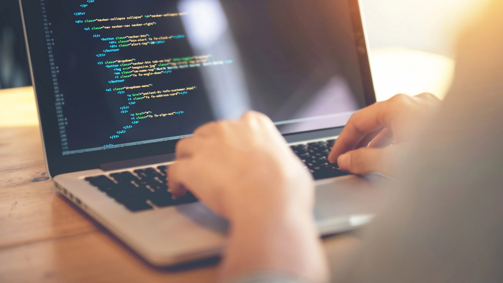 Programmierung per Laptop