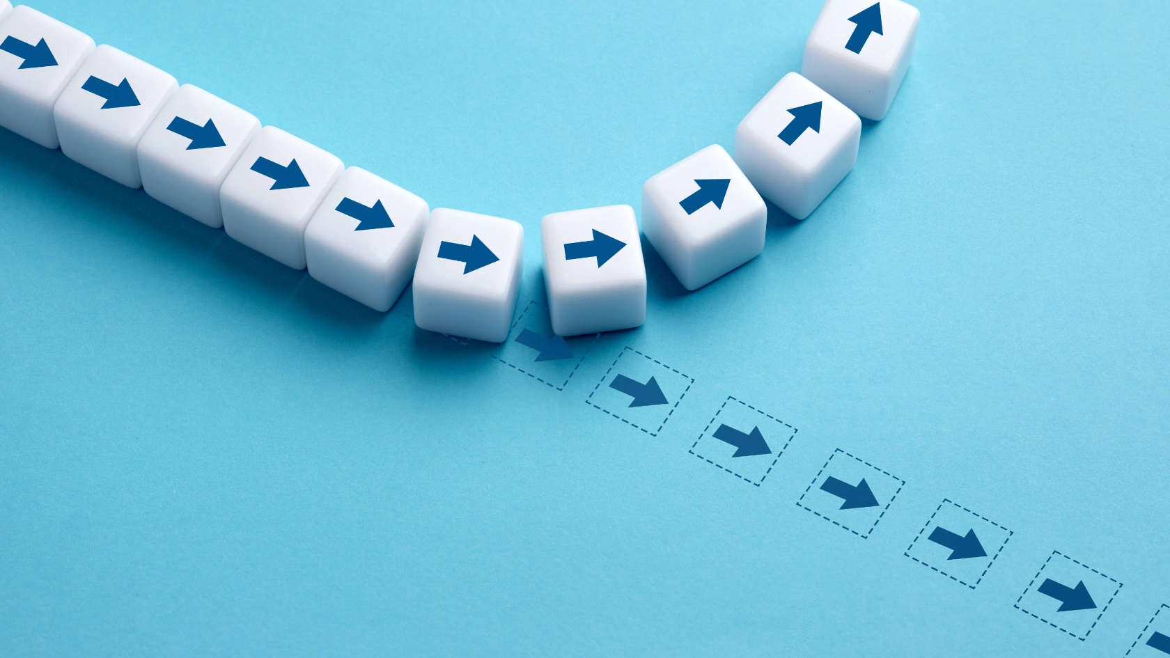 Deviation from the plan, path or norms. Choosing an alternative way, changing the plans and flexibility.