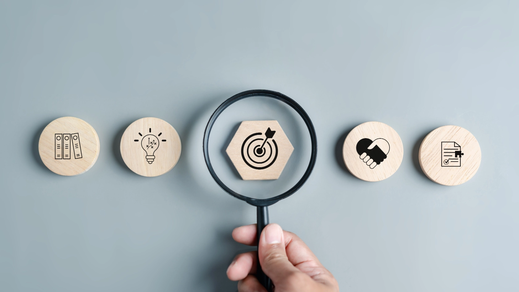 Business growth success achievement PDCA concept, step stair or ladder for planning development leadership and customer target group