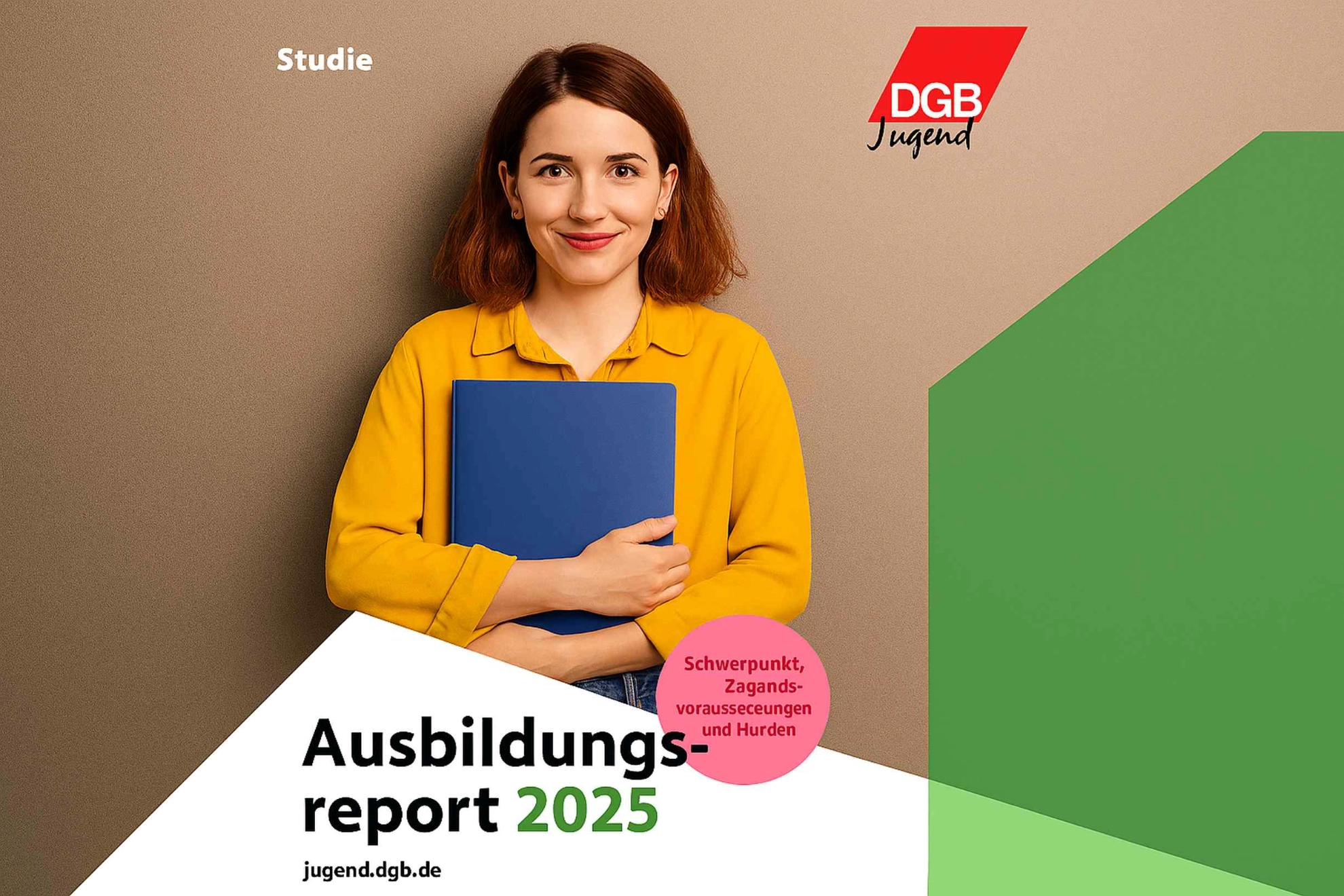 Titelseite DGB Ausbildungsreport 2025