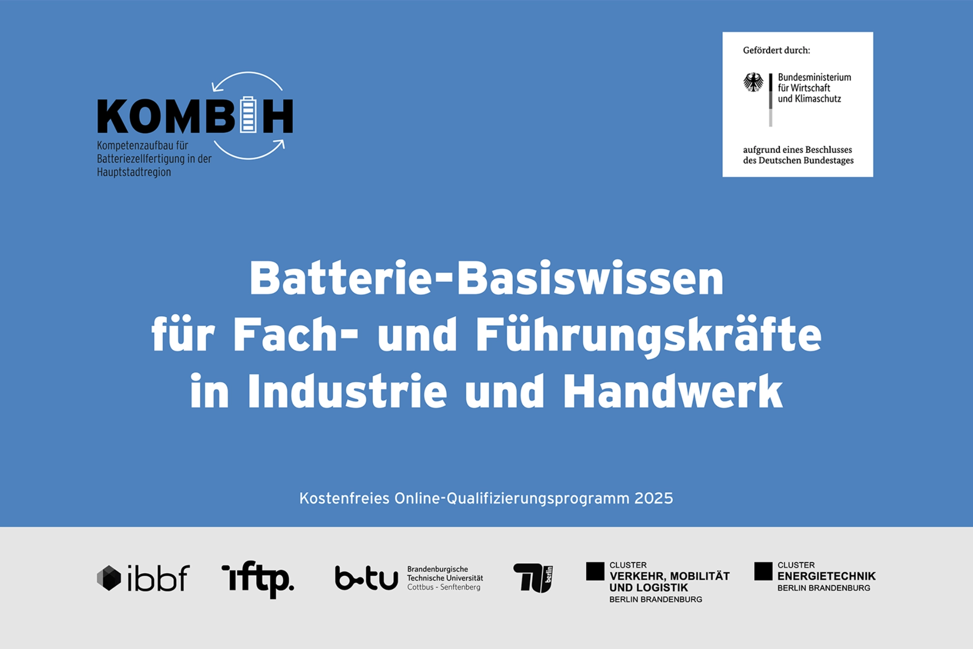 KOMBiH Qualifizierungsprogramm 2025