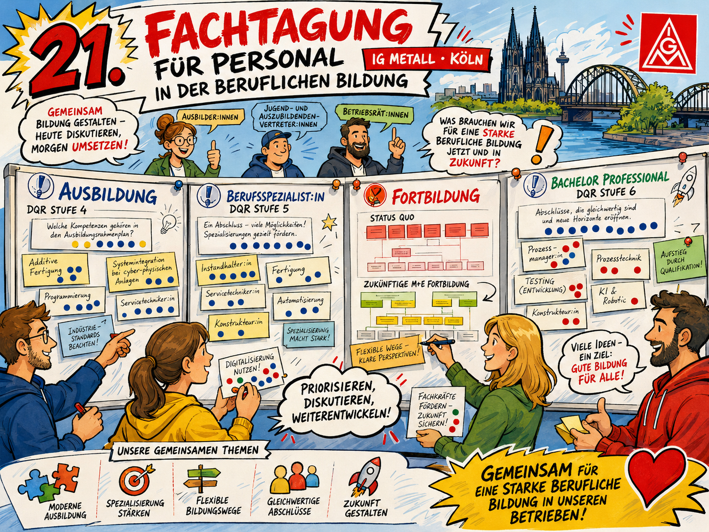 Berufsprofile der M+E-Industrie