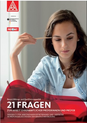 Handbuch 21 Fragen zur Arbeit ehrenamtlicher Prüferinnen und Prüfer