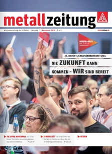 IGM-metallzeitung-11_2019-Titel