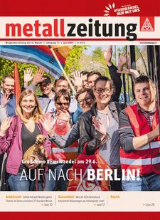 IGM-metallzeitung-Titeleseite-062019